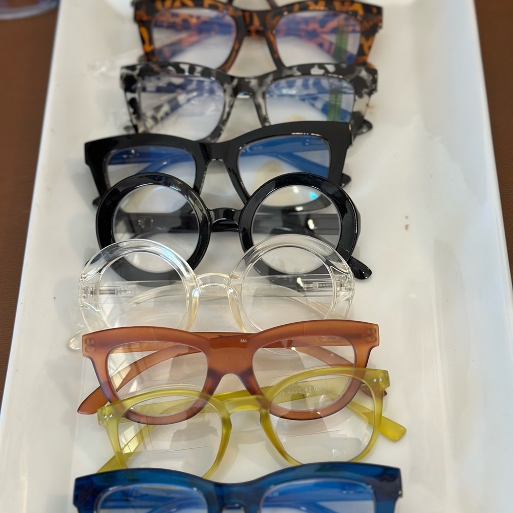 Stylish Glasses Set - Multicolor